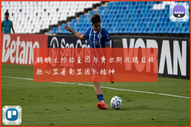 鹈鹕主帅称奎因与费尔斯沉稳且好胜心显著彰显团队精神