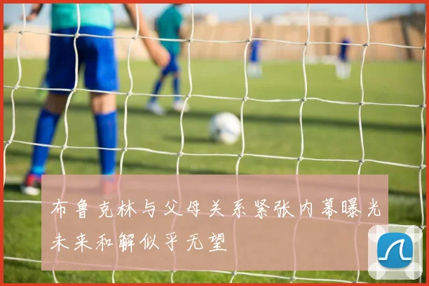 布鲁克林与父母关系紧张内幕曝光未来和解似乎无望